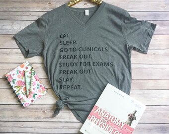 Clinical Shirt, Nursing Student, Xray Student, Med Student