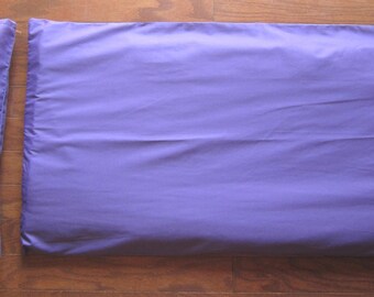 Solid Colors - Nap Mat Cover with Matching Pillow Cover