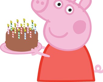 Free Free Peppa Pig Birthday Svg Free 270 SVG PNG EPS DXF File
