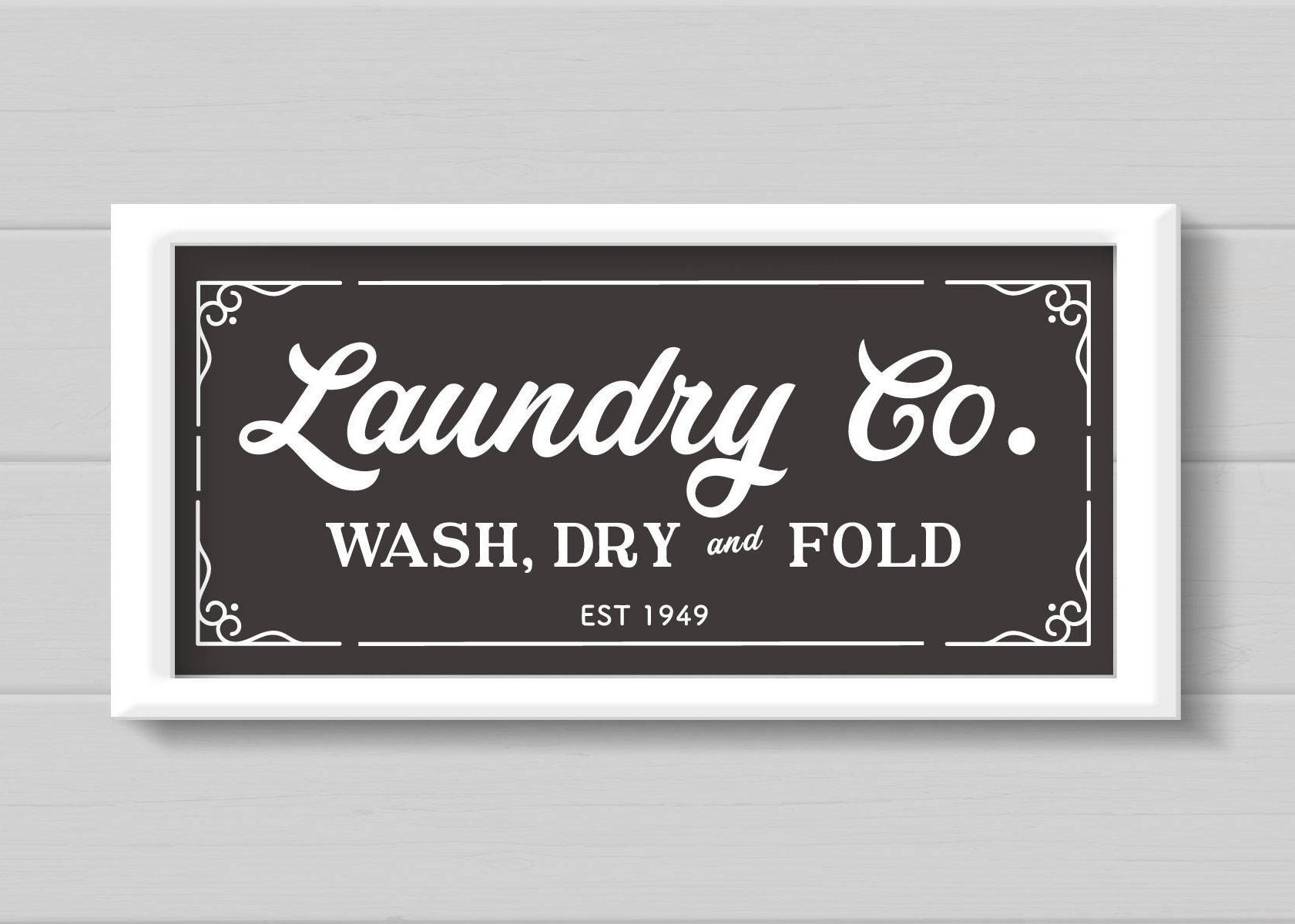 Laundry SVG Laundry Room Sign Rustic Laundry Sign Laundry