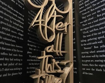 Harry Potter - 3D Printed Decorative Lightweight Bookends