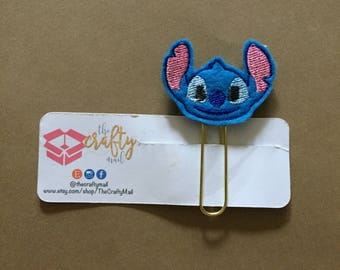 Stitch planner Clip/Planner Clip/Bookmark. Character Planner Clip