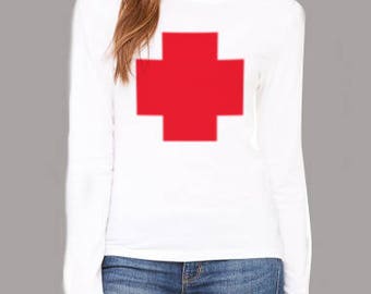 american red cross tshirt