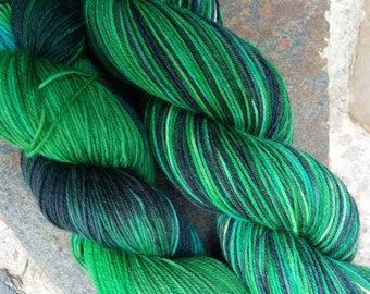 Gemstones Sock Yarn, Emerald