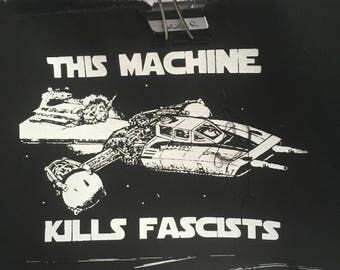 Y-wing Star Wars antifascist patch