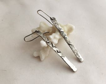 Sterling silver dangly earrings - french wires