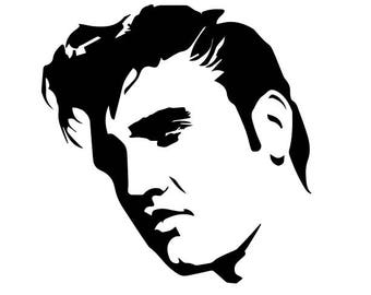 Download Elvis silhouette | Etsy