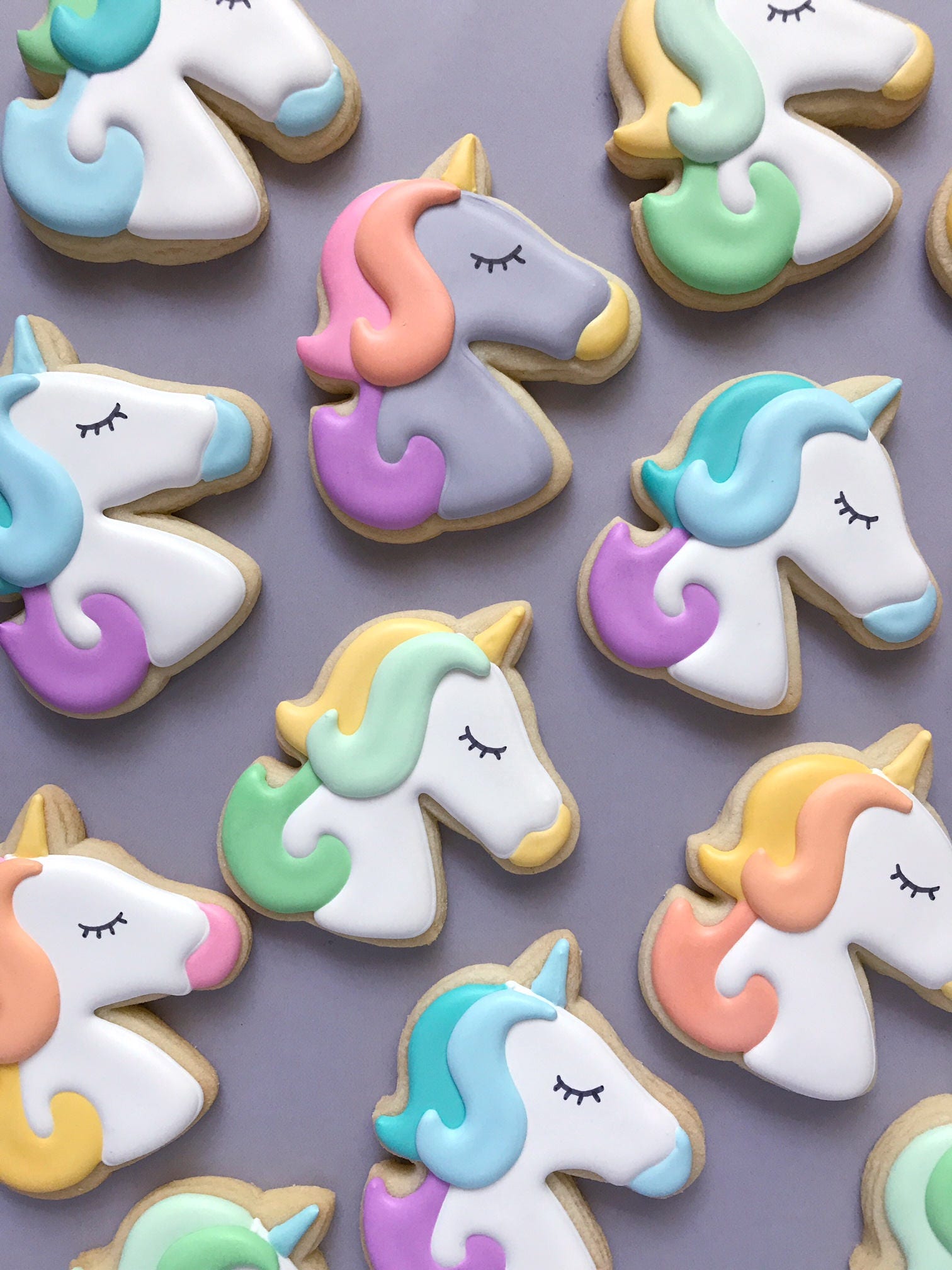 Unicorn Sugar Cookies