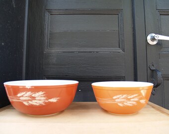 Pyrex wheat pattern | Etsy