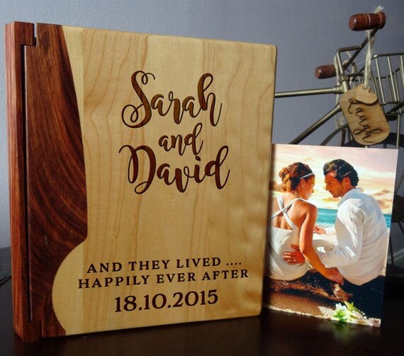 Wedding photo album Personalized photo album Custom Photo