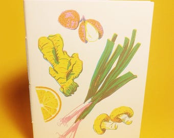 Fruits and Veggies Notebook