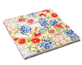 Moda WILDFLOWERS VIII 42 10" Quilt Fabric Squares 33220LC Layer Cake