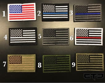 American Flag Patch with Velcro