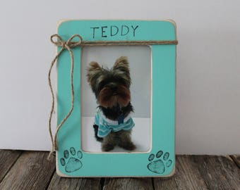 Dog picture frames | Etsy