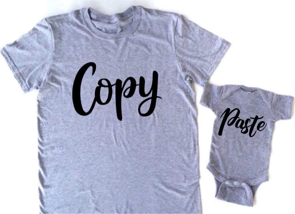 copy paste shirt copy shirt paste shirt paste t-shirt matching