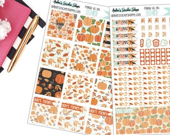Pumpkin Patch Kit for Mini Happy Planner