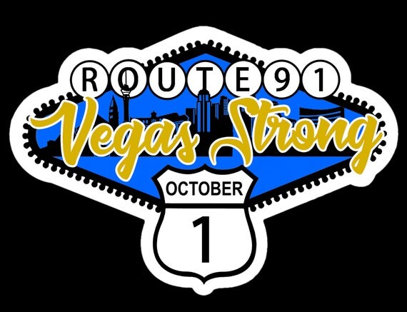 Vegas Strong Las Vegas Victims Fund Commemorative Patch