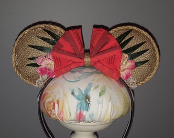 Moana Polynesian Princess Minnie Mouse Ears Headband