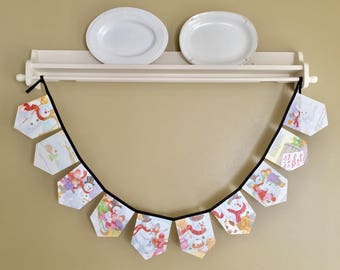 Frosty the Snowman Storybook Banner, Garland, Bunting