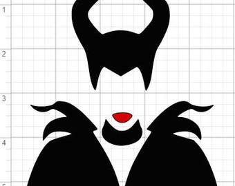 Download Maleficent monogram | Etsy