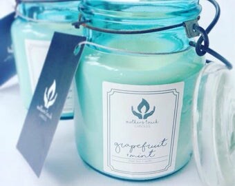Antique Mason Jar Candle