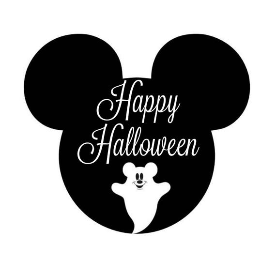 mickey mouse halloween svg