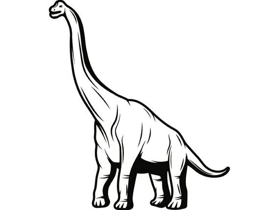 brontosaurus cut out