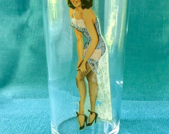 Pin up Girl Glass - Federal Glass Co.