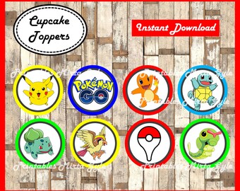 Pokemon cupcake | Etsy
