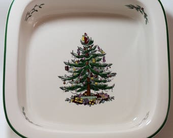Spode 10" Sq. Baking or Serving Dish, Never Used, Oven to Table