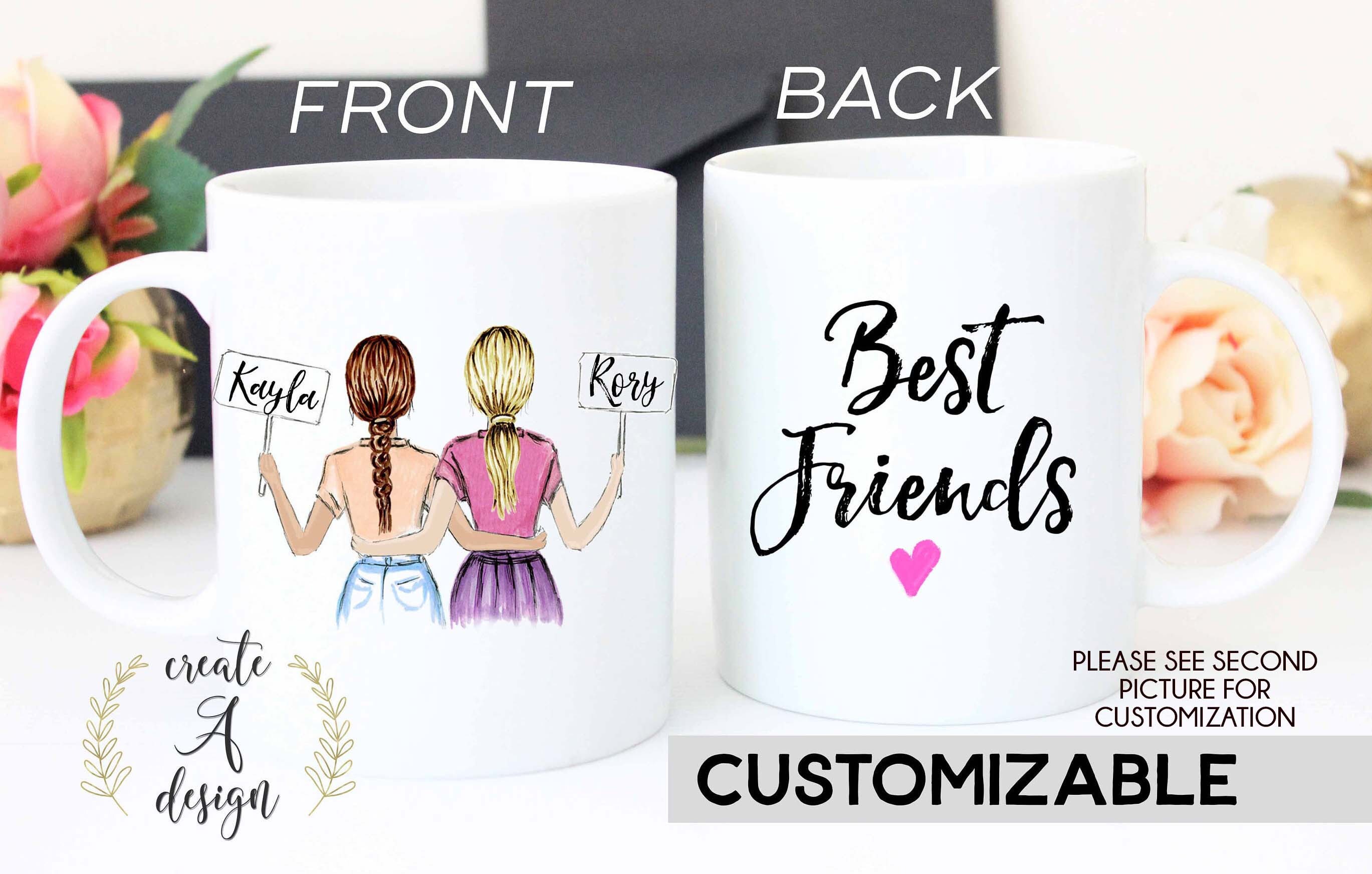 Meilleur ami cadeau cadeau ami personnalisé Mug cadeau