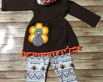 Thanksgiving outfit with scarf!