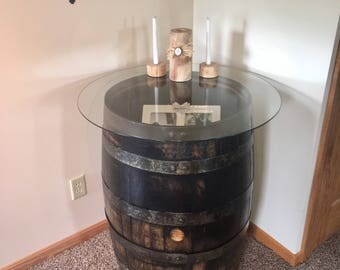 Barrel Display table