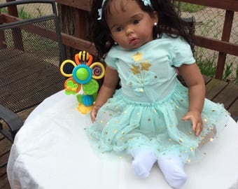 Ethnic Toddler Reborn doll for sale - Tibby 'sitting' kit Payment Plan Available