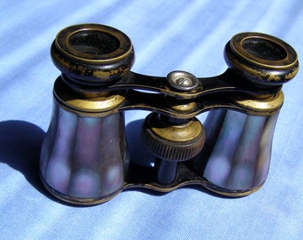 Jumelles Anciennes Chevalier Jour Et Nuit - Verre Optique - Fabriquées En France