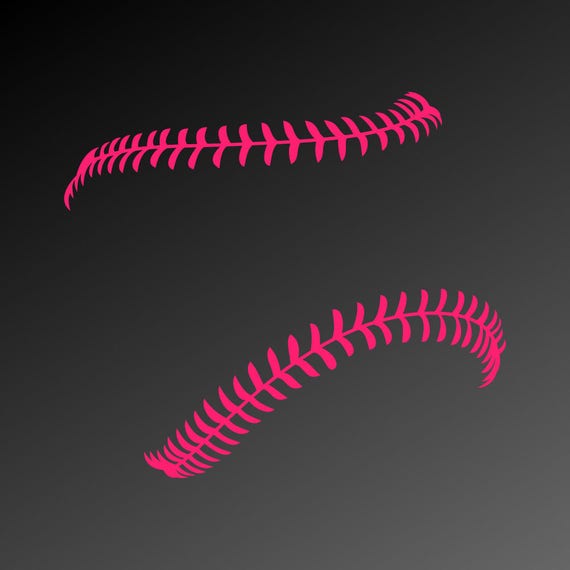 Download Baseball stitches SVG Baseball SVG files Baseball laces SVG