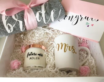 engagement gift basket, bride to be gift set, bridal gift basket, engagement gift, bride to be, bride shirt, bride to be engagement basket