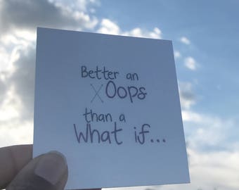 Keepsake Kard: BetterOops