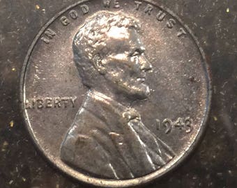 1943 steel wartime penny