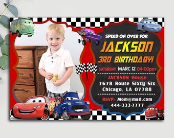 Disney Cars Birthday Invitation, Disney Cars Invitation, Disney Cars Birthday, Disney Cars Party, Disney Cars Invites, Disney Cars Printable