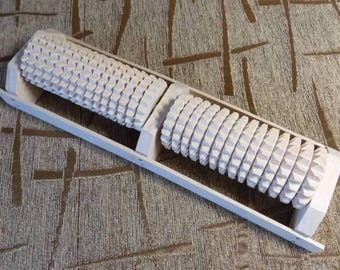 New Hand made Rolling Foot Massager Roller Massage wood #d193