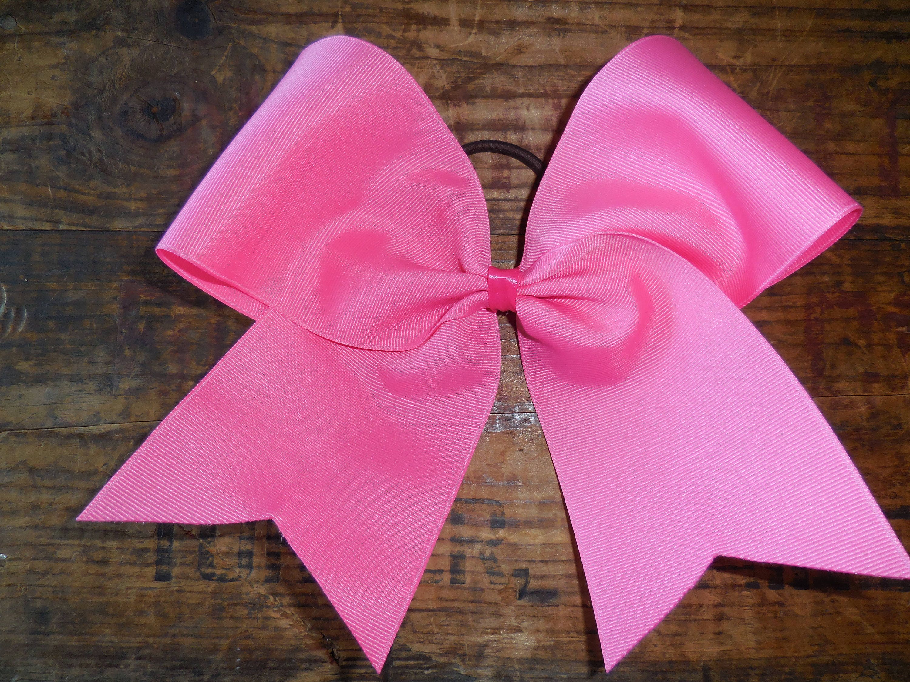 3 Bright PinkCheer BowBreast Cancer Bow