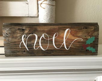 Noel Shiplap Sign