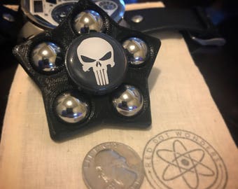 Punisher Fidget Spinner - EDC Spinner - Super Hero - Fidget Toy - 3D Printed - Marvel - Comics - Hand Spinner - EDC