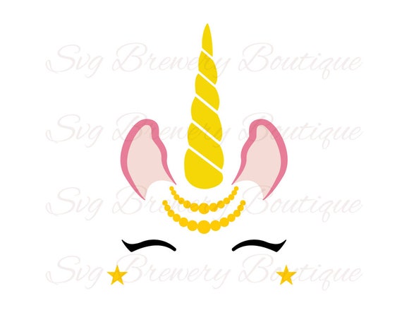 Download unicorn lashes SVG layered PNG DXF Pdf for Cricut