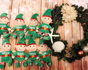 personalized plush elf