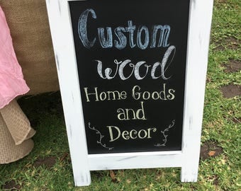 Chalkboard Easel