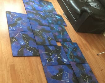 Glow in the Dark Zodiac Constellation