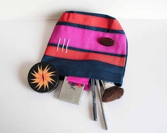 Beauty Case Small - Beauty da viaggio - Travel Beauty Case - Porta trucchi - Made in Italy - Handmade Bag - Borsetta viaggio - Beauty