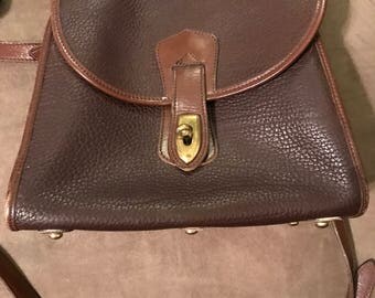 Vintage Dooney and Bourke brown leather purse